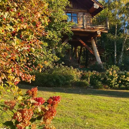 Casa Sull'albero La Quiete In Piemonte Chalet