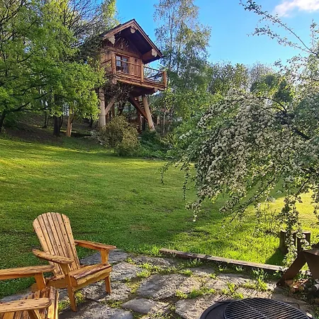 Domek alpejski Casa Sull'albero La Quiete In Piemonte